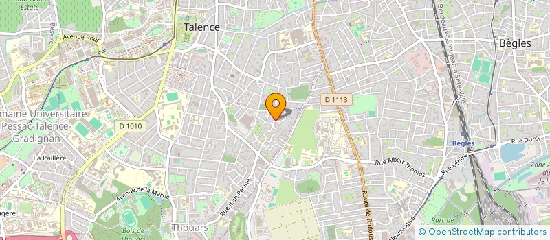 localisation de l'entreprise MONSIEUR LONTAR PINAS  TALENCE