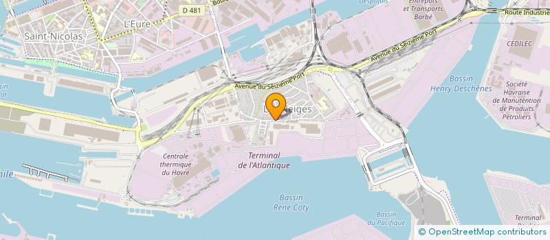 localisation de l'entreprise MONSIEUR LONUT GINEL MIRON à LE HAVRE