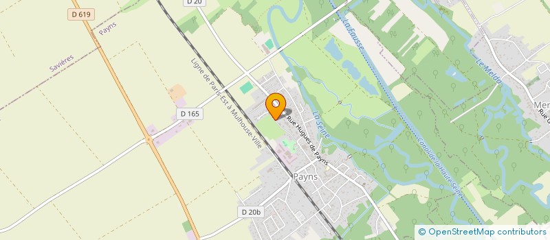 localisation de l'entreprise MONSIEUR LONY LENFANT  PAYNS