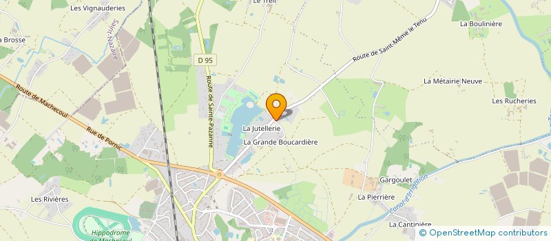 localisation de l'entreprise MONSIEUR LONY PHILIPOT  MACHECOUL-SAINT-MEME