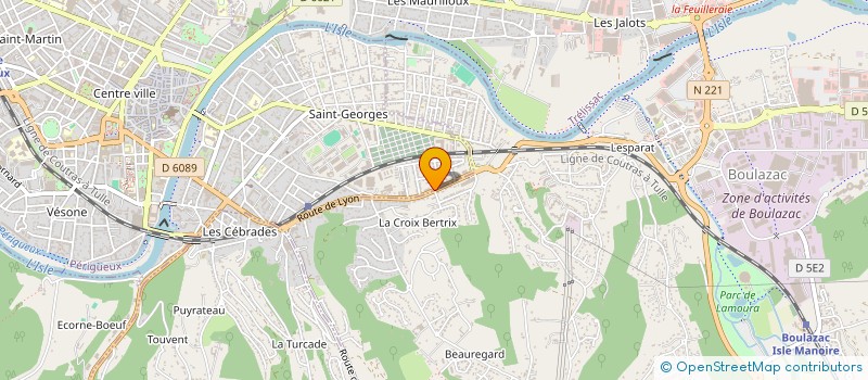 localisation de l'entreprise MONSIEUR LOPEZ ESTEVE à PERIGUEUX