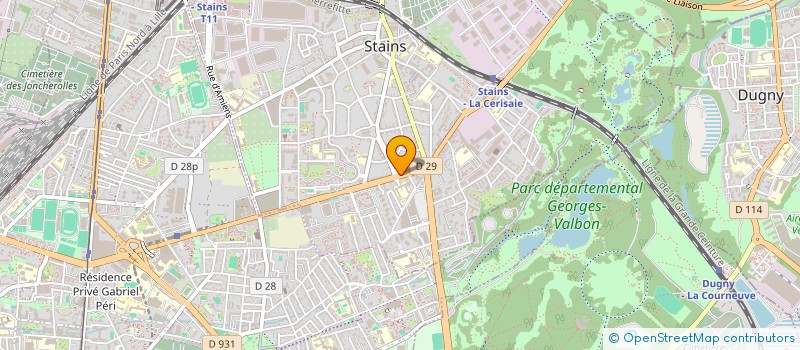 localisation de l'entreprise MONSIEUR LOQMAN SHIRZAD à STAINS