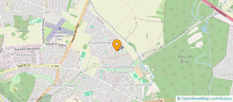 localisation de l'entreprise MONSIEUR LOQMANE DOGHMI  CHELLES