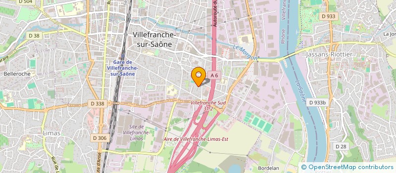 localisation de l'entreprise MONSIEUR LOQMANE HAMMIA  VILLEFRANCHE-SUR-SAONE