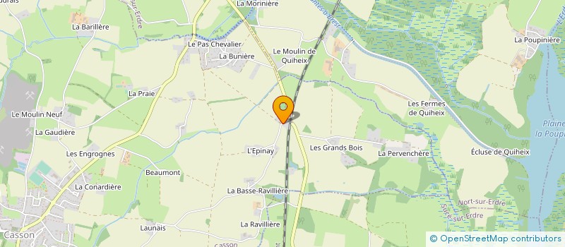 localisation de l'entreprise MONSIEUR LORANT-OLIVER KOZAK  CASSON