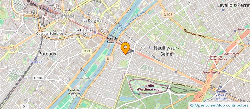 localisation de l'entreprise MONSIEUR LORAS BOOS à NEUILLY-SUR-SEINE