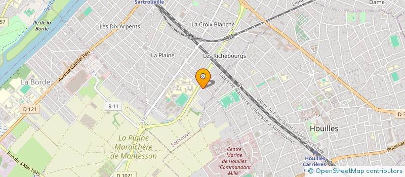 localisation de l'entreprise MONSIEUR LORD CAP à SARTROUVILLE