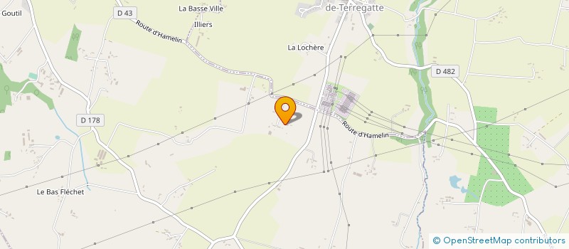 localisation de l'entreprise MONSIEUR LORD FOX  SAINT-AUBIN-DE-TERREGATTE