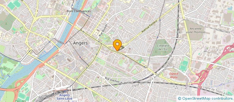 localisation de l'entreprise MONSIEUR LORD IKOLI à ANGERS