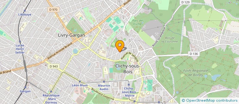 localisation de l'entreprise MONSIEUR LORD TELLIAM à CLICHY-SOUS-BOIS