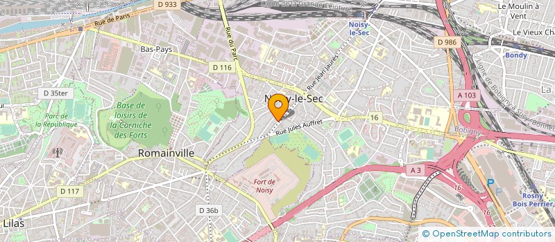 localisation de l'entreprise MONSIEUR LORDY ATHYS à NOISY-LE-SEC