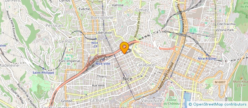 localisation de l'entreprise MONSIEUR LOREDAN ENASOAEI à NICE