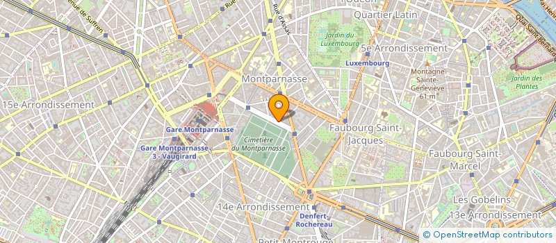 localisation de l'entreprise MONSIEUR LOREN ROWE  PARIS