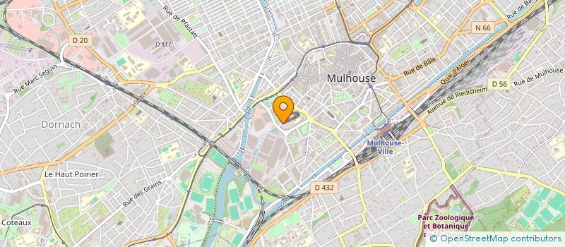 localisation de l'entreprise MONSIEUR LORENT AHMETAJ  MULHOUSE