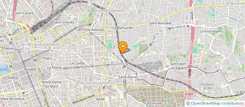 localisation de l'entreprise MONSIEUR LORENT DEVQA à MARSEILLE