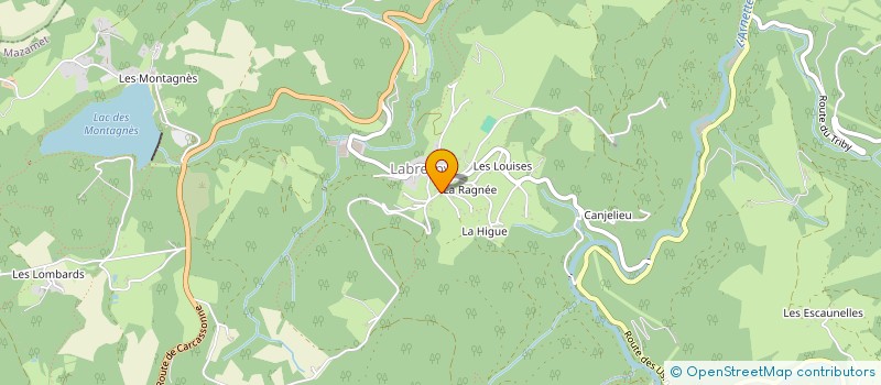 localisation de l'entreprise MONSIEUR LORENTZ ANGERER  MAZAMET