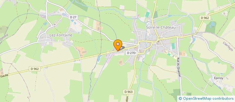 localisation de l'entreprise MONSIEUR LORENZO ALBERICO  SOLRE-LE-CHATEAU