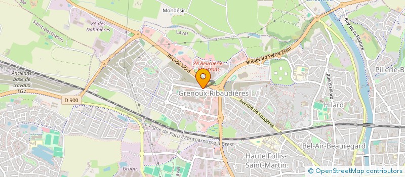 localisation de l'entreprise MONSIEUR LORENZO AUFFRAY à LAVAL