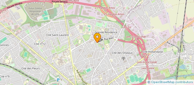 localisation de l'entreprise MONSIEUR LORENZO BALZANO à LENS