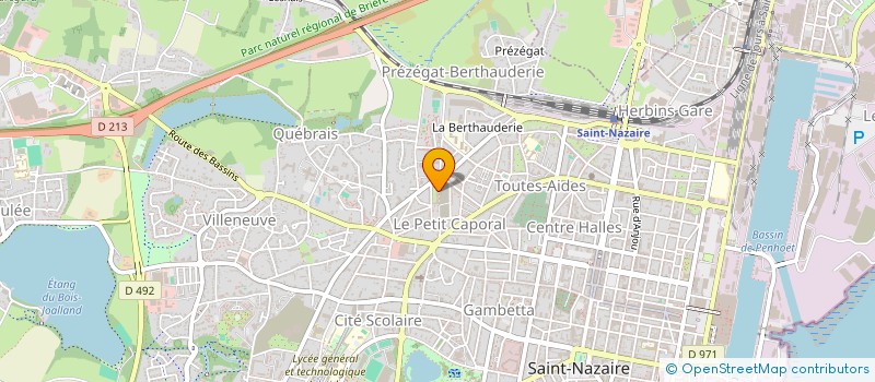 localisation de l'entreprise MONSIEUR LORENZO BOULO  SAINT-NAZAIRE