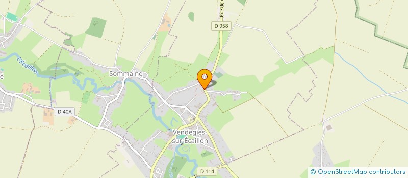 localisation de l'entreprise MONSIEUR LORENZO CAPPELLARI  VENDEGIES-SUR-ECAILLON