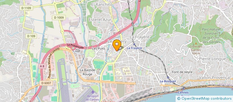 localisation de l'entreprise MONSIEUR LORENZO CARACCI  CANNES