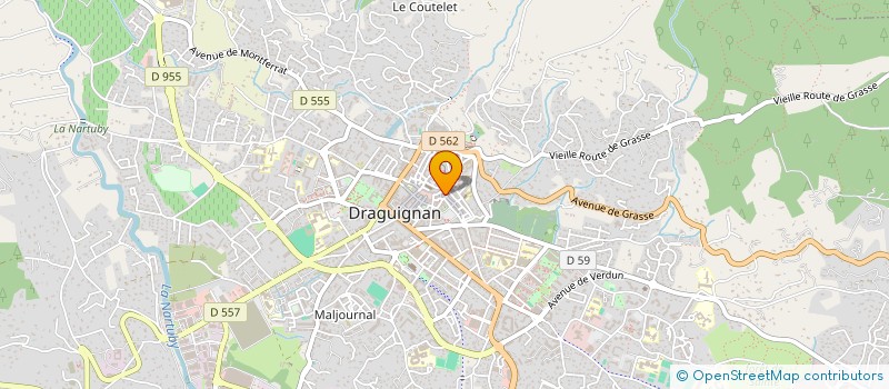 localisation de l'entreprise MONSIEUR LORENZO CARTA  DRAGUIGNAN