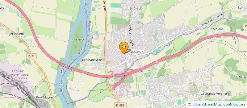 localisation de l'entreprise MONSIEUR LORENZO CARVELLI  MASSIEUX