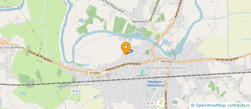 localisation de l'entreprise MONSIEUR LORENZO CERDEIRA  MONTPON-MENESTEROL