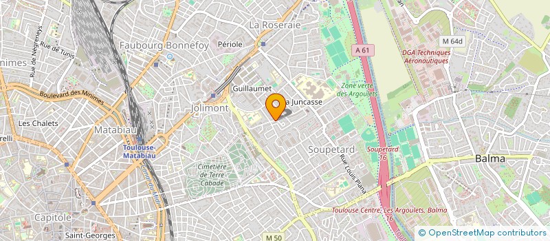 localisation de l'entreprise MONSIEUR LORENZO CLARKE à TOULOUSE