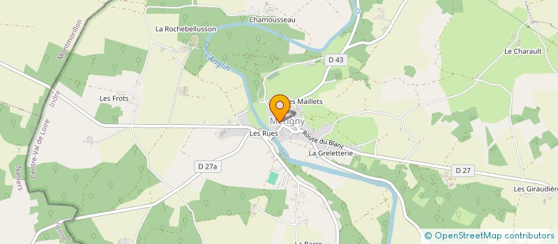 localisation de l'entreprise MONSIEUR LORENZO COSLADO à MERIGNY