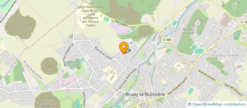 localisation de l'entreprise MONSIEUR LORENZO DARCOURT  BRUAY-LA-BUISSIERE