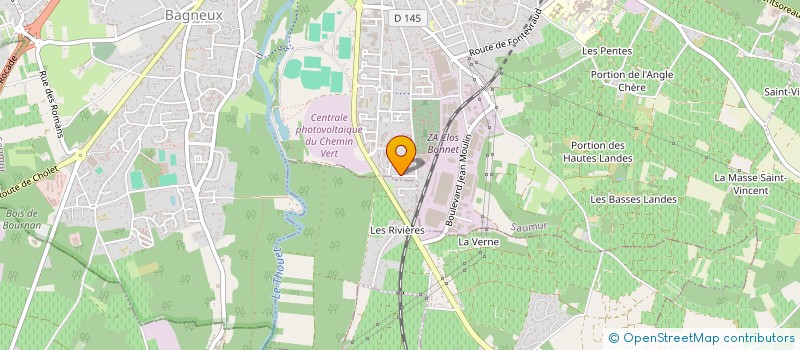 localisation de l'entreprise MONSIEUR LORENZO DELORME à SAUMUR