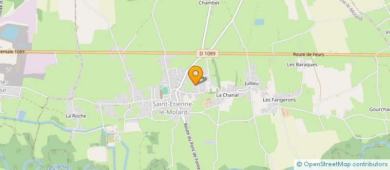 localisation de l'entreprise MONSIEUR LORENZO DIANA  SAINT-ETIENNE-LE-MOLARD