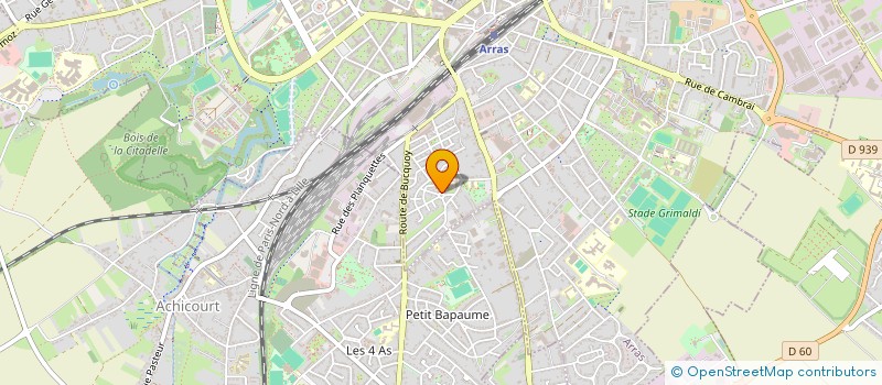 localisation de l'entreprise MONSIEUR LORENZO FALLER à ARRAS