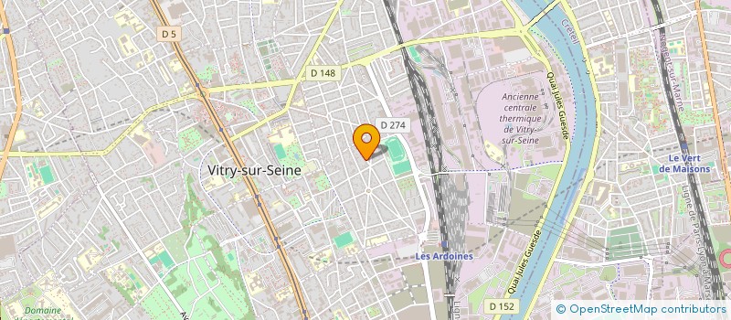 localisation de l'entreprise MONSIEUR LORENZO FAZIO à VITRY-SUR-SEINE