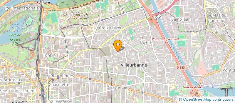 localisation de l'entreprise MONSIEUR LORENZO FROMENT  VILLEURBANNE