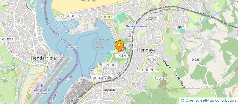 localisation de l'entreprise MONSIEUR LORENZO GARCIA DE SEGOVIA  ITXASSOU