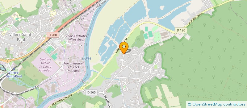 localisation de l'entreprise MONSIEUR LORENZO GOYHENECHE  VERNEUIL-EN-HALATTE