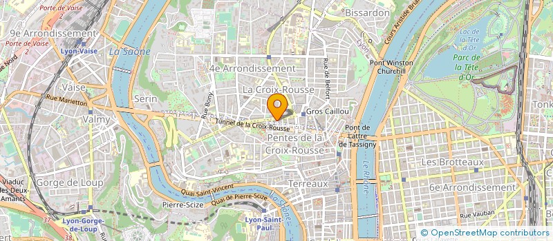 localisation de l'entreprise MONSIEUR LORENZO GRANJON à LYON