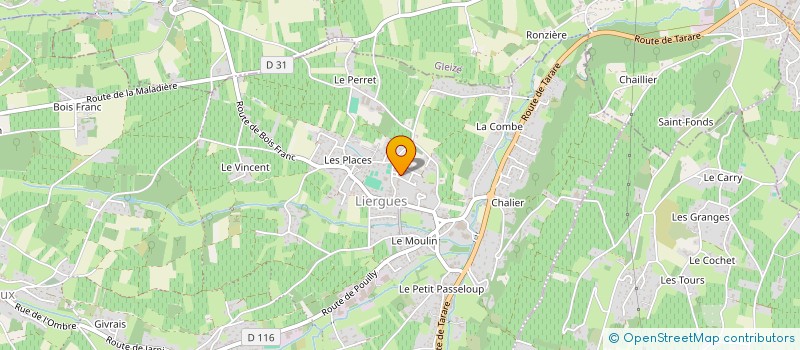 localisation de l'entreprise MONSIEUR LORENZO GRAU à VILLEFRANCHE-SUR-SAONE