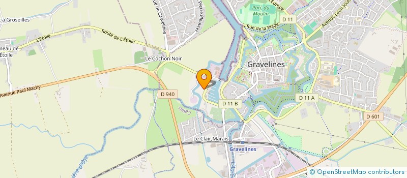 localisation de l'entreprise MONSIEUR LORENZO HANNEQUIN à GRAVELINES