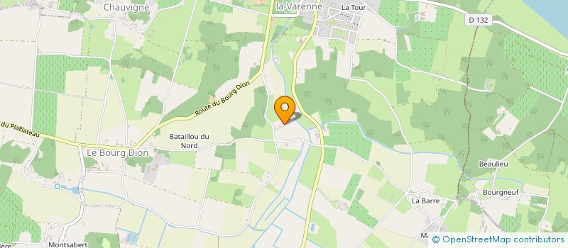 localisation de l'entreprise MONSIEUR LORENZO HOUITTE  LES BOIS D'ANJOU