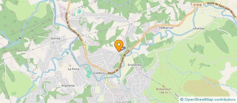 localisation de l'entreprise MONSIEUR LORENZO ILZARBE  ASCAIN
