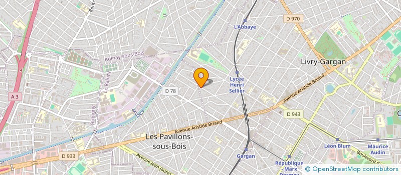 localisation de l'entreprise MONSIEUR LORENZO JOVANOVIC  LIVRY-GARGAN