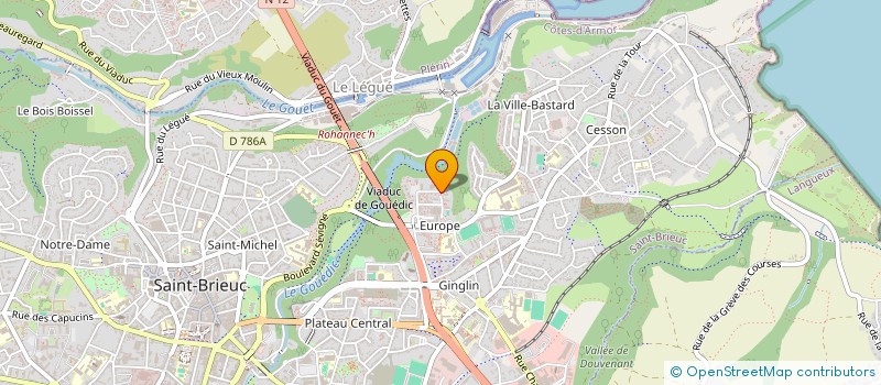 localisation de l'entreprise MONSIEUR LORENZO LE LOSTEC à SAINT-BRIEUC