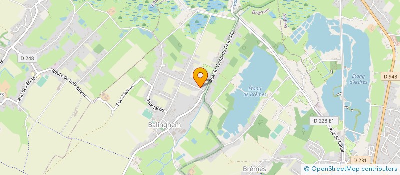 localisation de l'entreprise MONSIEUR LORENZO LEMAITRE  BALINGHEM