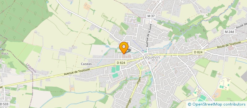 localisation de l'entreprise MONSIEUR LORENZO MAITRE CAPOBIANCO  LEGUEVIN