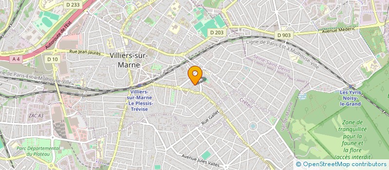 localisation de l'entreprise MONSIEUR LORENZO MALLET à VILLIERS-SUR-MARNE