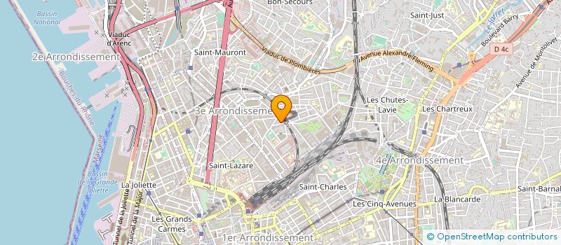 localisation de l'entreprise MONSIEUR LORENZO MANELLI à MARSEILLE
